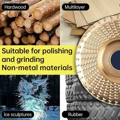 ✨ Pro-Grade Wood Carving Discs | 50% OFF ✦ Faster, Cleaner Woodworking Cuts🪵⚙️