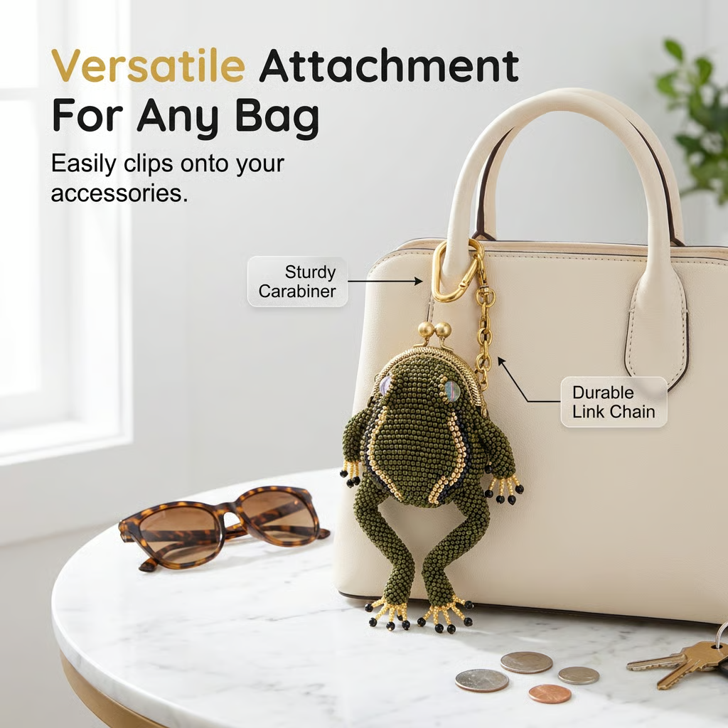 Charming Frog Coin Purse