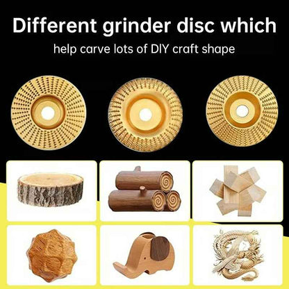 ✨ Pro-Grade Wood Carving Discs | 50% OFF ✦ Faster, Cleaner Woodworking Cuts🪵⚙️