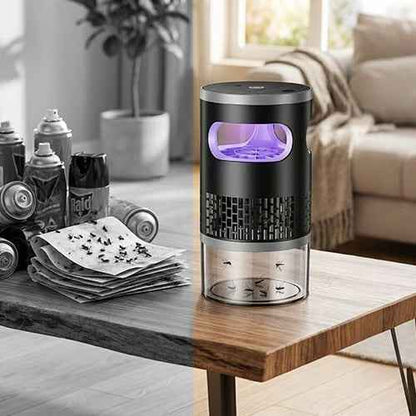 🚨 50% OFF | Silent Chemical-Free Mosquito Trap - Family-Safe, All-Night Protection
