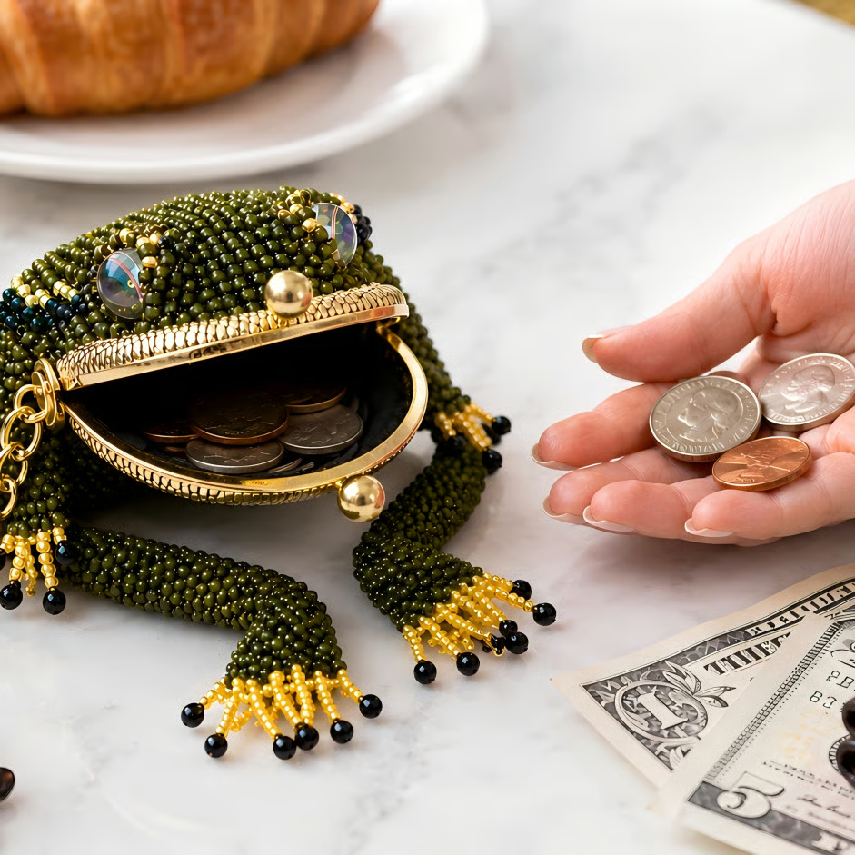 Charming Frog Coin Purse