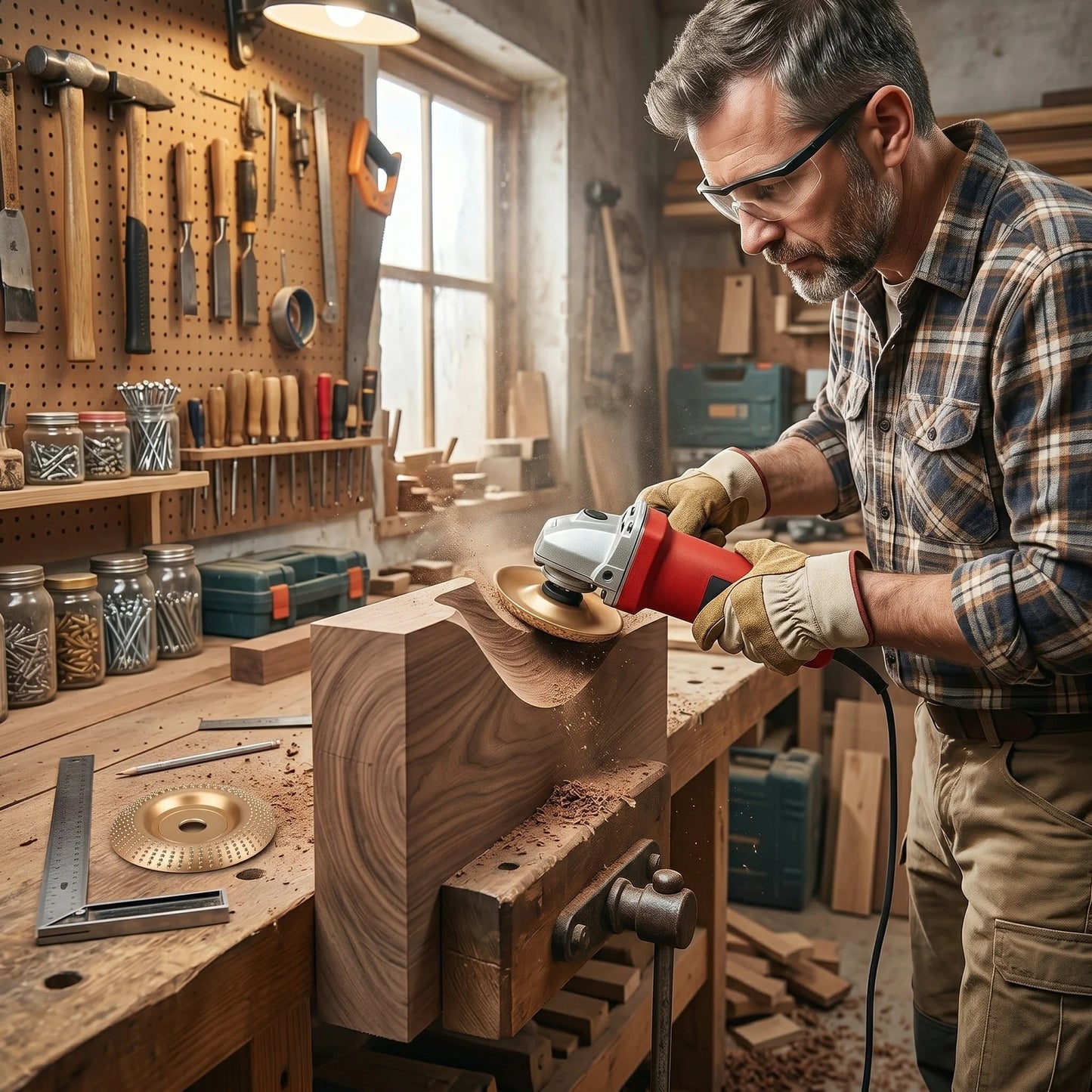 ✨ Pro-Grade Wood Carving Discs | 50% OFF ✦ Faster, Cleaner Woodworking Cuts🪵⚙️