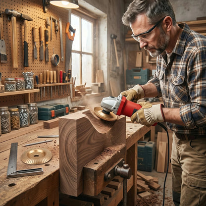 ✨ Pro-Grade Wood Carving Discs | 50% OFF ✦ Faster, Cleaner Woodworking Cuts🪵⚙️