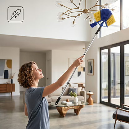180° Adjustable Telescopic Ceiling Cleaning Brush