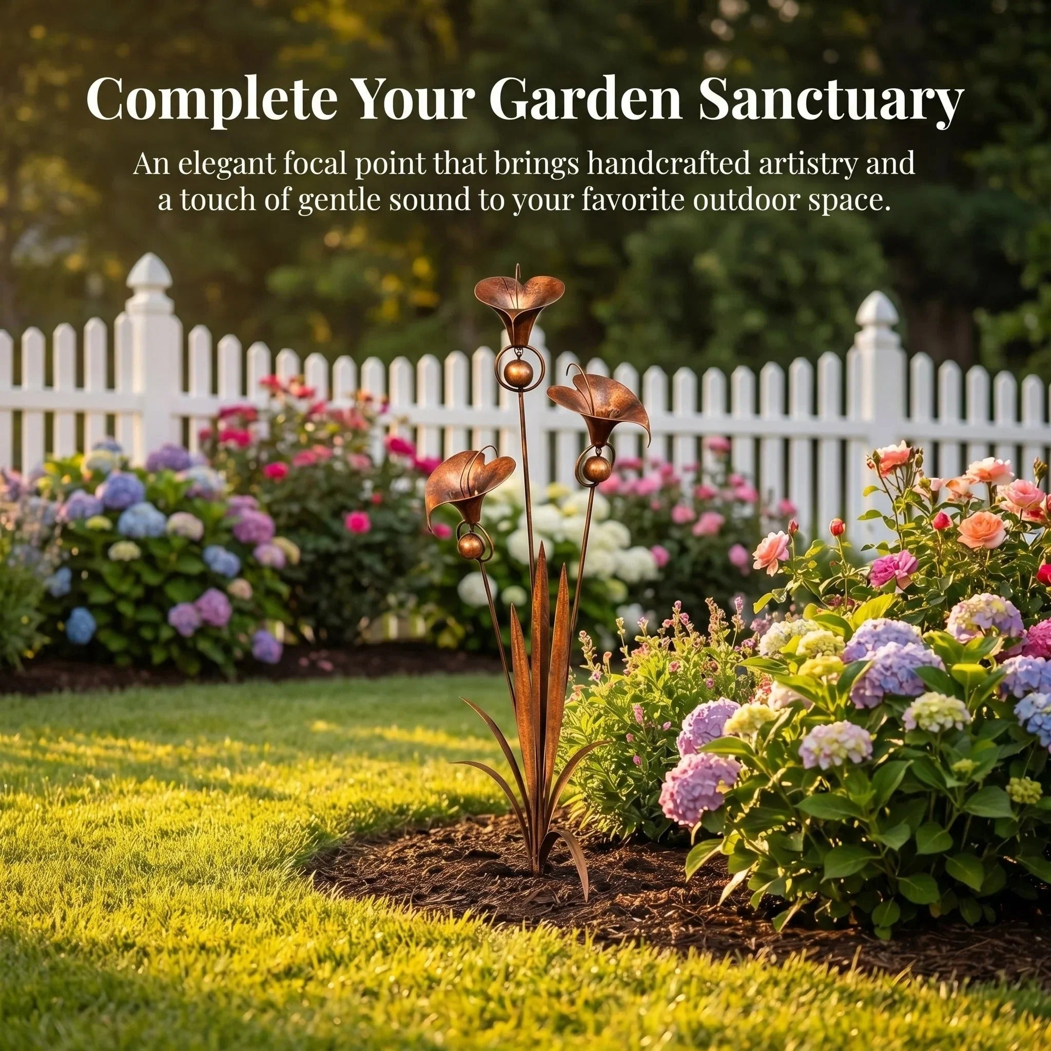 Durable Decorative Accent for Outdoor Spaces