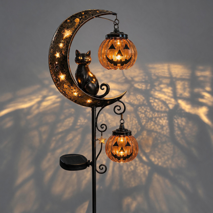🎃 Early Halloween Deal | Pumpkin Moon Garden Stake Light Now 49% OFF