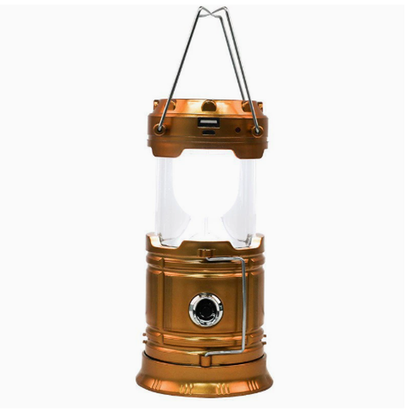 🔥50% Off｜2‑In‑1 Solar Camping Lantern & Emergency Flashlight