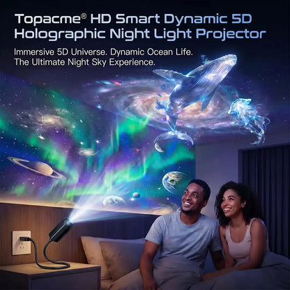 5D Galaxy Ocean Projector for Bedroom