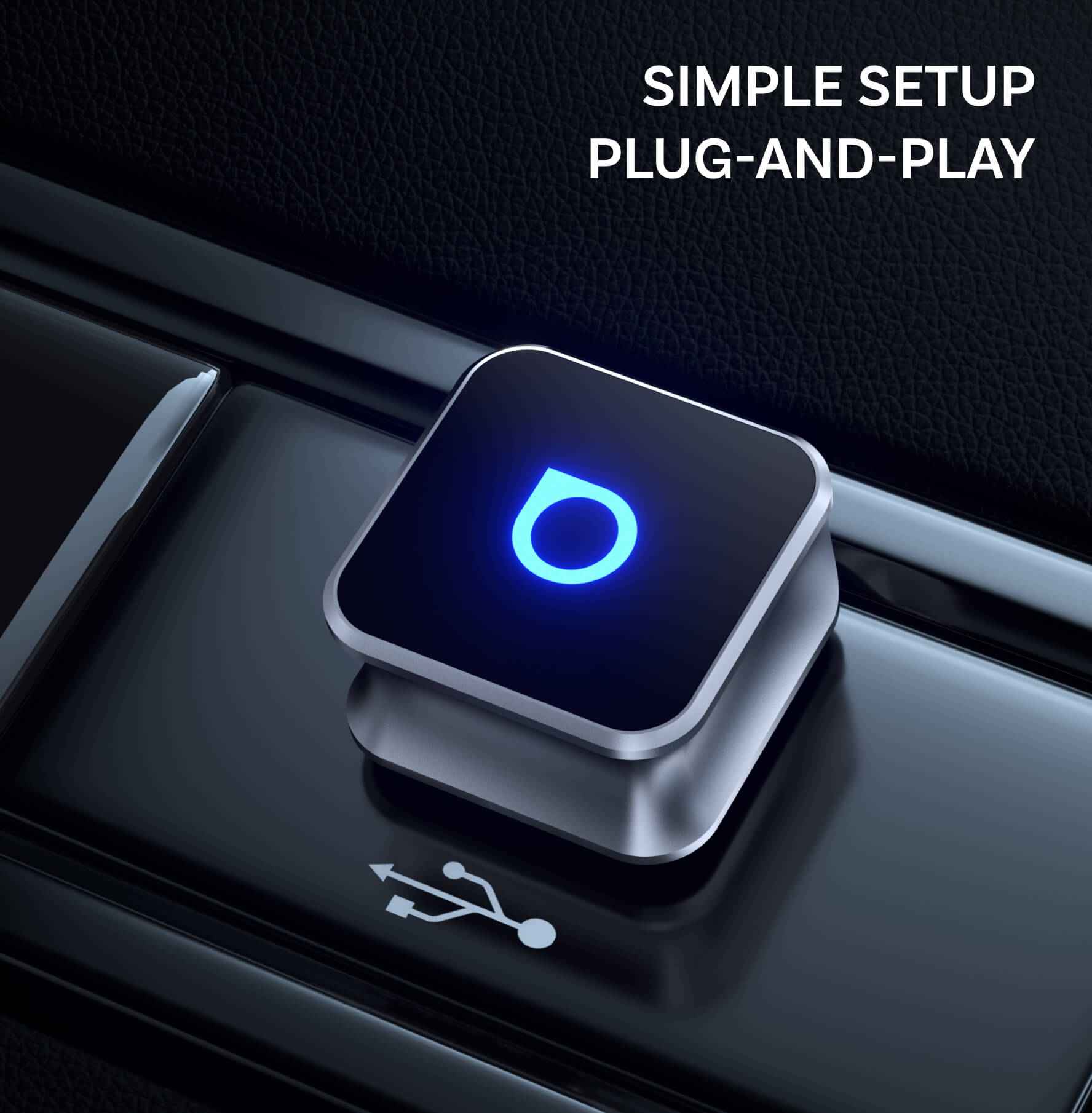 Ottocast Mini Cube 3.0 Wireless CarPlay/Android Auto Adapter