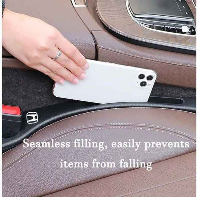 🚗 Car Seat Gap Plug with Storage | Custom Logo Organizer