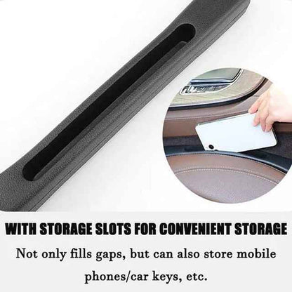 🚗 Car Seat Gap Plug with Storage | Custom Logo Organizer