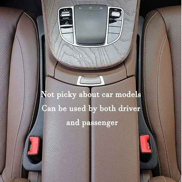 🚗 Car Seat Gap Plug with Storage | Custom Logo Organizer