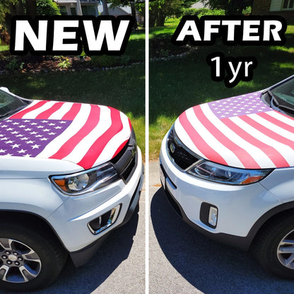 🎉4th Of July Flash Sale 65K+🔥American Car Hood Flag🦅【Buy 3 Free Shipping】