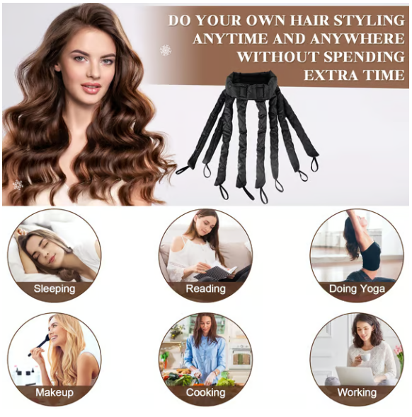 🎅 Last Day Deal 🎄 50K+ SOLD! 🔥 Viral Heatless Octopus Curler ✨