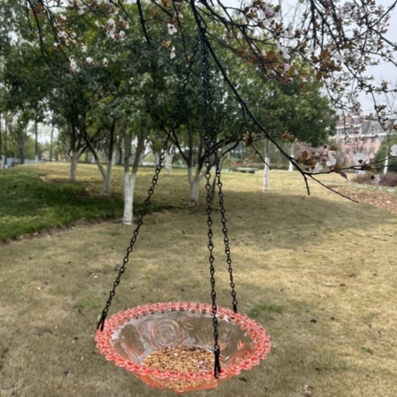 🔥💐SPRING DAY SALE- ONLY 💲26.99!⚡50K+ SOLD!🐦Solar Cascade Hanging Bird Bath Fountain
