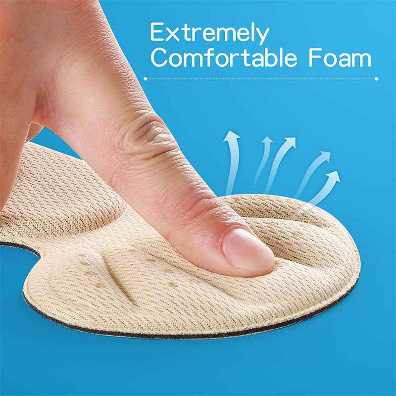 👠 Selbstklebende Fersenpolster | Zuschneidbar & Blasenschutz