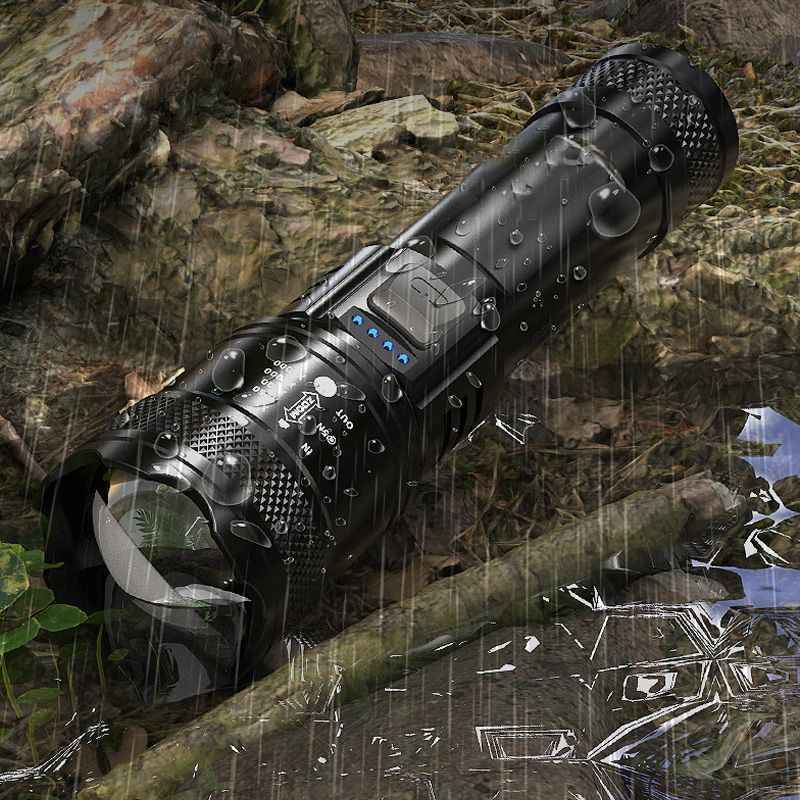 🔥 Super Bright LED Zoomable Flashlight