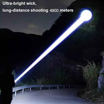 🔥 Super Bright LED Zoomable Flashlight