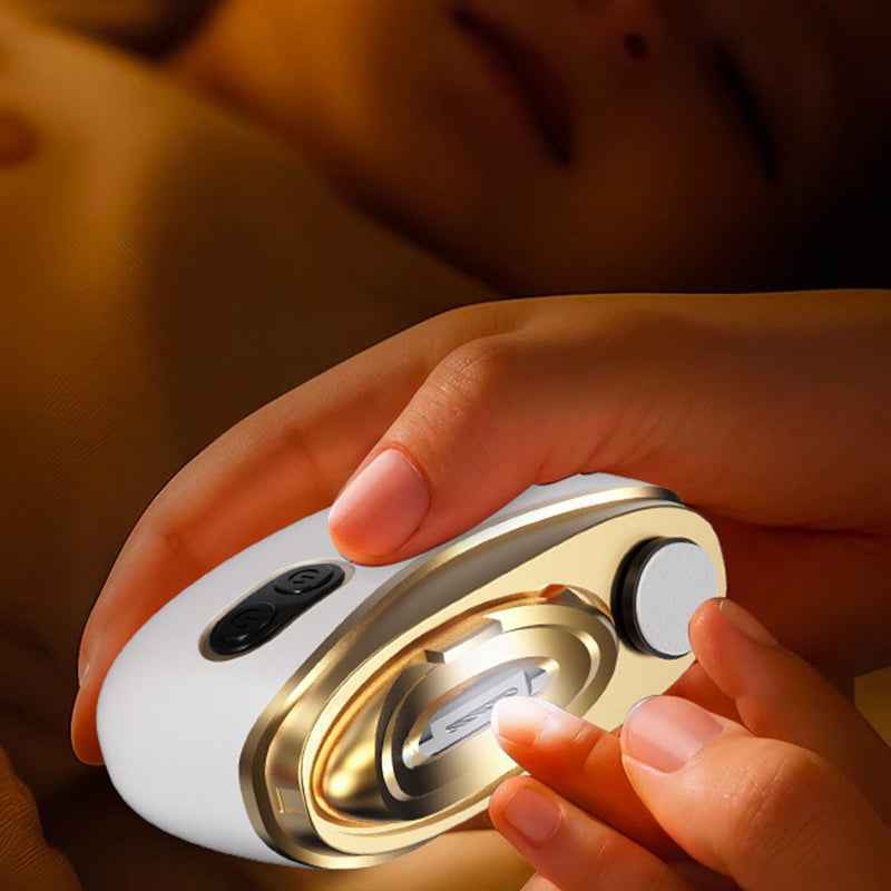 💅2-in-1 Electric Nail Clipper & Polisher