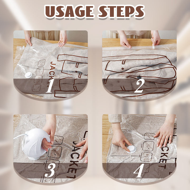 ⚡️Flash Sale ⚡️| 💞Hanging vacuum storage bag✨