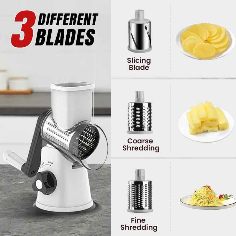 🔥Limit Time 50% OFF🔥Multifunctional Manual Rotary Grater & Chopper