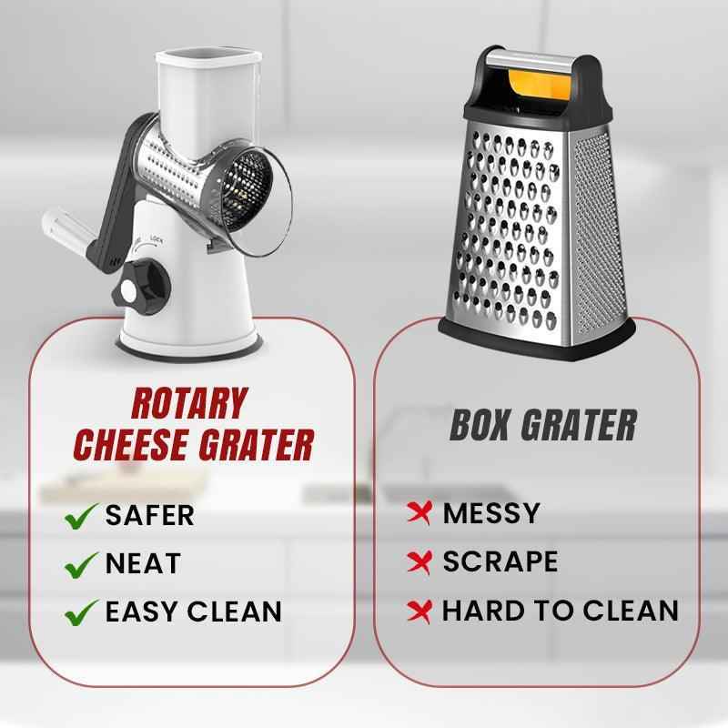 🔥Limit Time 50% OFF🔥Multifunctional Manual Rotary Grater & Chopper