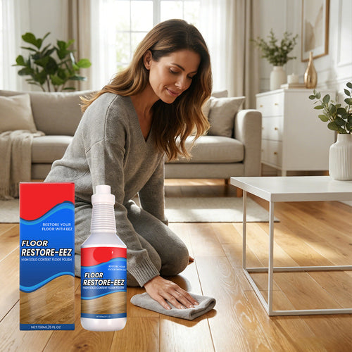 Floor Care Polish – Repairs scratches and leaves no damage on wood or tile floors 🧽✨