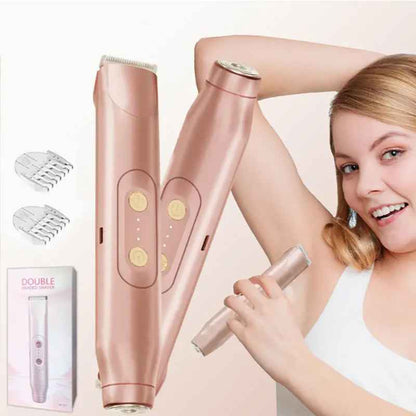 🚨 Pink Sold Out! Get the 2-in-1 Bikini & Facial Trimmer Now ⚡