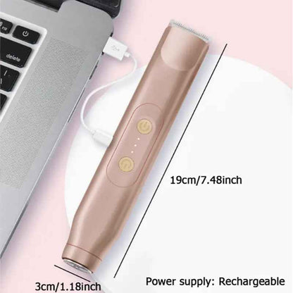 🚨 Pink Sold Out! Get the 2-in-1 Bikini & Facial Trimmer Now ⚡