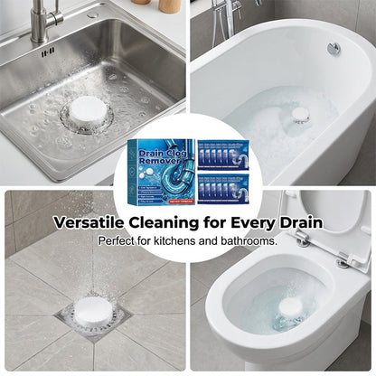 54% OFF NOW🔥Fast Dissolve🌟 Drain Clog Remover Tablets -For Household Pipe Deodorant
