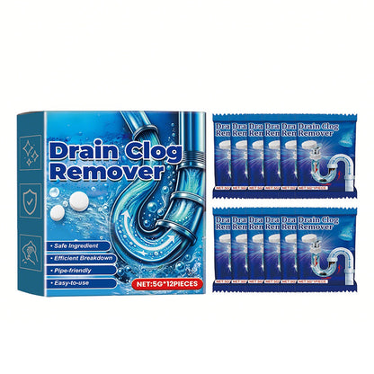 54% OFF NOW🔥Fast Dissolve🌟 Drain Clog Remover Tablets -For Household Pipe Deodorant
