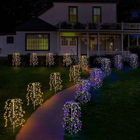 💡 Solar Pathway Lights | Outdoor Garden Auto On/Off Lights