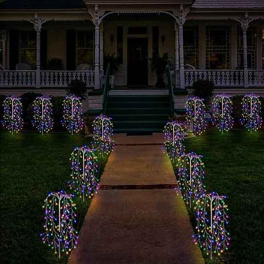 💡 Solar Pathway Lights | Outdoor Garden Auto On/Off Lights