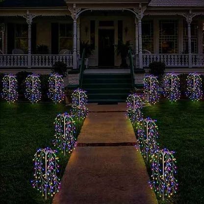 💡 Solar Pathway Lights | Outdoor Garden Auto On/Off Lights