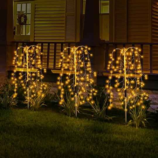 💡 Solar Pathway Lights | Outdoor Garden Auto On/Off Lights