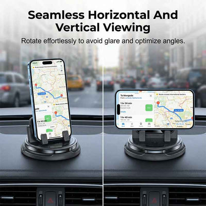 🔥50% OFF Today🔥 360° Rotating Dashboard Car Phone Holder – Stable Non-Slip Phone Mount