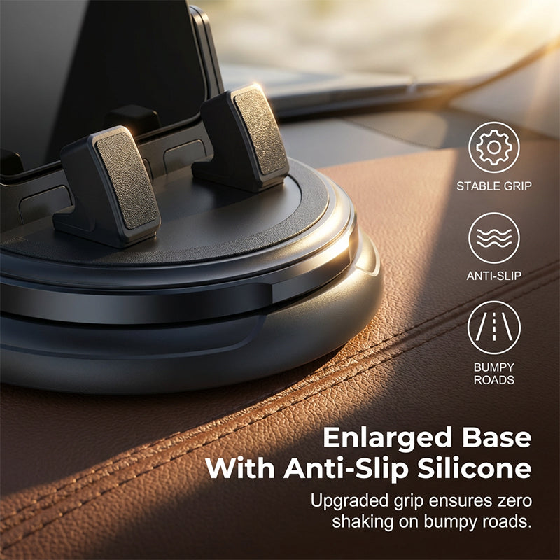 🔥50% OFF Today🔥 360° Rotating Dashboard Car Phone Holder – Stable Non-Slip Phone Mount
