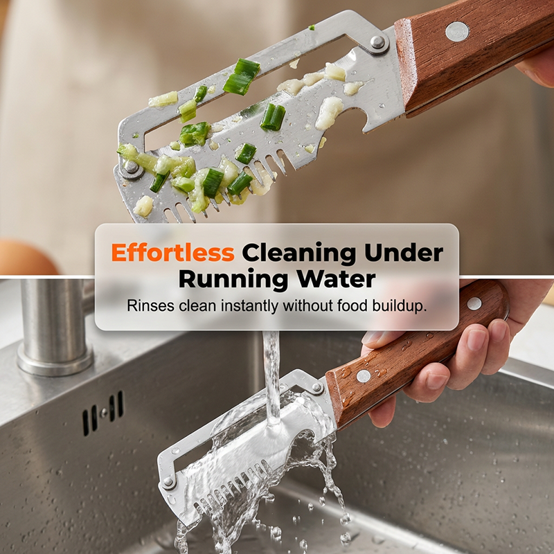 3-in-1 Scallion Shredder & Peeler Kitchen Tool🧄🥢💫
