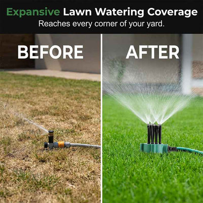 🏡2026 Hot Sale-Precision Garden Irrigation🌱360° Multi-Directional Lawn Sprinkler💧