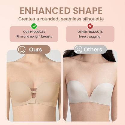💜 Last Chance 50% Off Seamless Front Closure Bra With Adjustable Straps