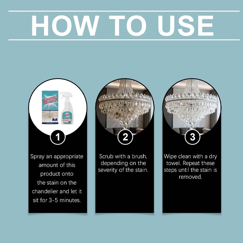 🧹Remove The Dust ✨Chandelier Cleaning & Care Spray