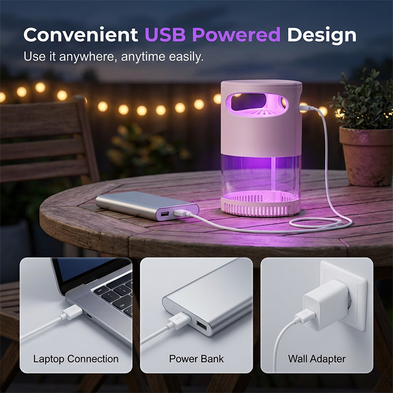 🦟 Still Getting Bitten at Night? Try This Quiet UV Mosquito Killer 🌙
