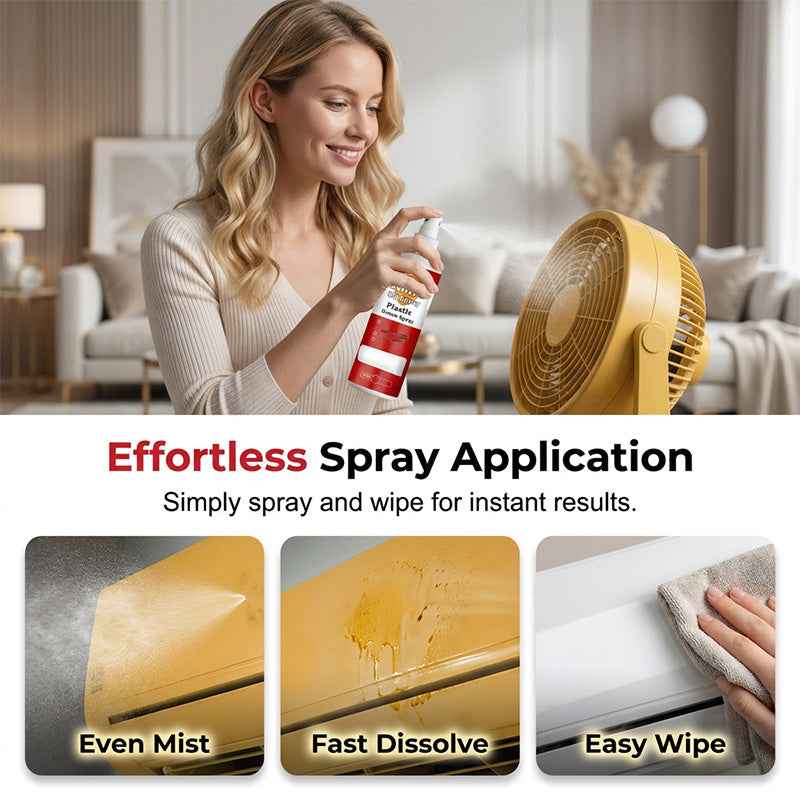 👑52% OFF Now！🔥Plastic Renew Spray Cleaner-Make Your Home New Again✨