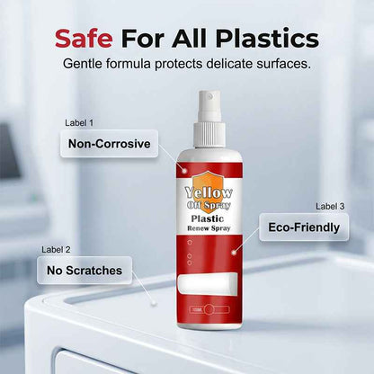 👑52% OFF Now！🔥Plastic Renew Spray Cleaner-Make Your Home New Again✨