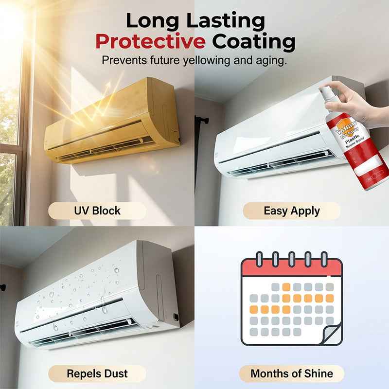 👑52% OFF Now！🔥Plastic Renew Spray Cleaner-Make Your Home New Again✨