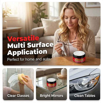 Buy 1 Get 1 Free Last Day🛻Fast Action&For Every Scratches-Glass Scratch Remover Wax🧽