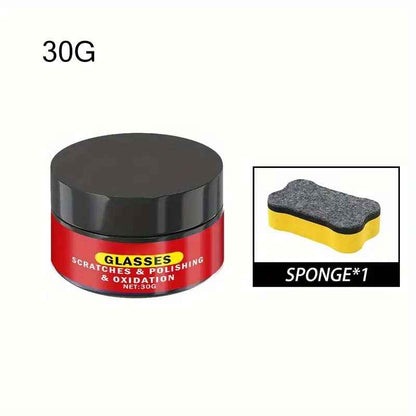 Buy 1 Get 1 Free Last Day🛻Fast Action&For Every Scratches-Glass Scratch Remover Wax🧽