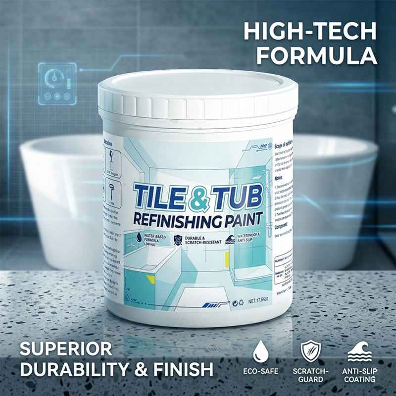 Durable Tile and Tub Refinishing Paint
