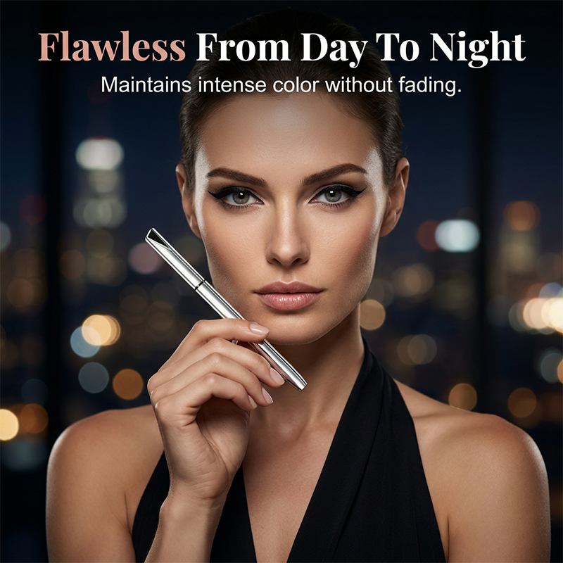 Waterproof Precision Liquid Eyeliner – Smudge-Proof Micro-Fine Tip Eye Makeup Pen