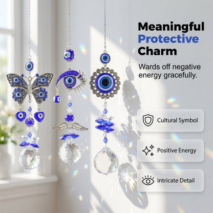 Bohemian Style Crystal Light Catcher Decor